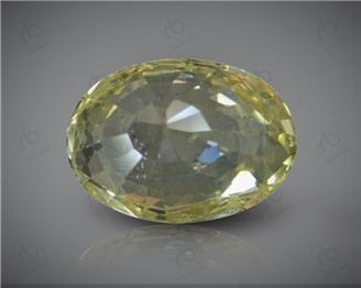 Natural Yellow  Sapphire Certified 3.9CTS-17247